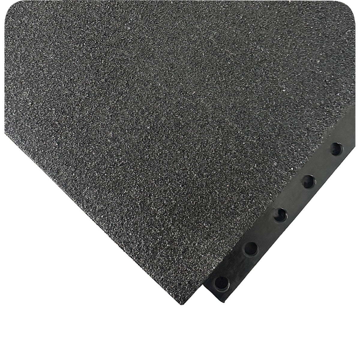 24/Seven® LockSafe® Interlocking High-Traction Nitrile Rubber (NBR) Floor Tiles - Solid