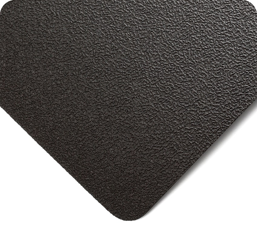 Textured Kleen-Rite TPE Runner,Black, 3/32in Thick