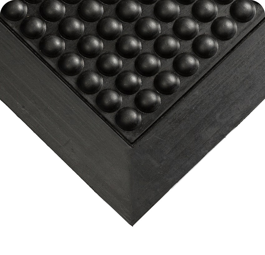 Ortho Stand - Natural Rubber Bubble Mat, 1/2in Thick Anti-fatigue Workstation Mats