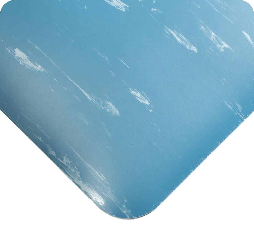 Tile Top Marble Top Floor Mat side view - Anti-fatigue flooring