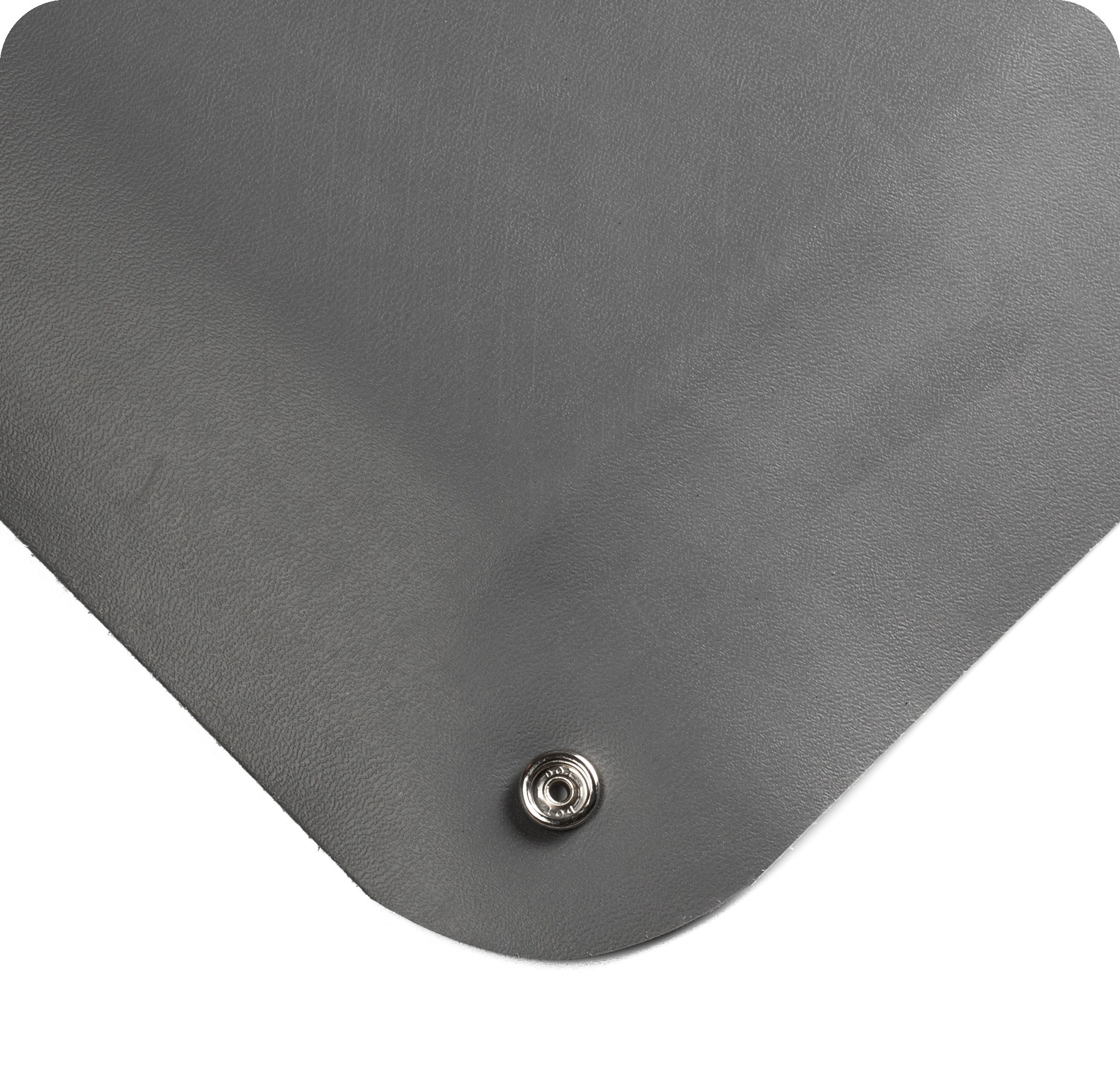 Static Dissipative Anti-Fatigue Mat w/ snap, Gray Anti Fatigue Mats