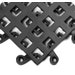 ErgoDeck Heavy Duty Open Grid 18 x 18,Black Case,7/8in x 1ft 6in x 1ft 6in,Case of 10