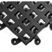 ErgoDeck General Purpose Open Grid Black,7/8in x 1ft 6in x 1ft 6in, Case of 10