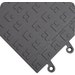 ErgoDeck Max Geometric Design Charcoal,7/8in x 18in x 18in, Case of 10