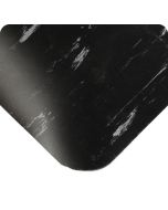 Tile-top Marbelized Anti-Fatigue Floor Mat Black
