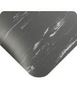 Tile-Top Premium No-Slide Anti-Microbial Anti-fatigue Mat- Charcoal corner
