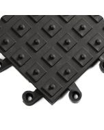 ErgoDeck Modular Flooring Tiles with No-slip Cleats for Maximum Traction - Solid