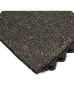 24/Seven® CFR Solid w/ Gritshield® - Interlocking Rubber Floor Tiles by Wearwell