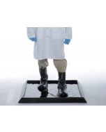 Tall Wall Sanitizing Foot Mat with 2 1/2" Edges