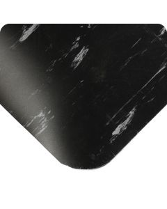 Tile-Top Budget-Friendly Anti-Fatigue Mat-  Black