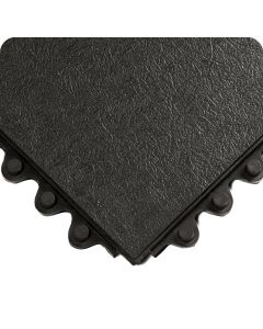 24/Seven® Solid, Cutting Fluid Resistant - Interlocking Rubber Floor Tiles by Wearwell