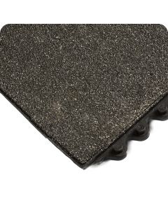 24/Seven® CFR Solid w/ GRITSHIELD - Interlocking Rubber Floor Tiles by Wearwell