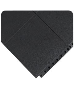 24/SEVEN® LockSafe® MAX Rubber Interlocking Floor Tiles - Smooth 3 ft x 3 ft Tile Grease Resistant