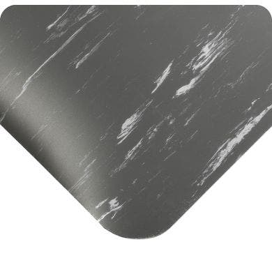 Anti-fatigue Floor mat with 1/2 inch Sponge - side view cutaway