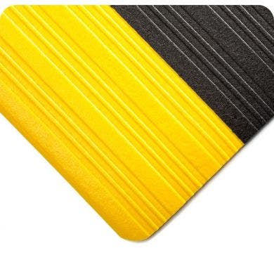 Tuf Sponge 3/8 Inch Thick - Black w/Yellow Borders