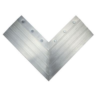 ErgoDeck Aluminum outside corner, Single