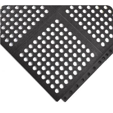 24/Seven® LockSafe® Open ESD - Interlocking GR Rubber Floor Tiles