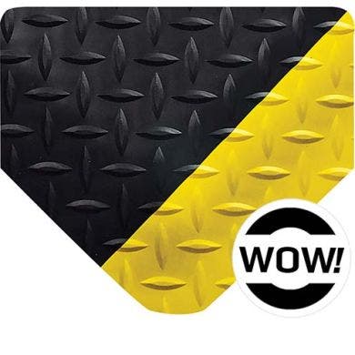 WOW! Diamond-Plate SpongeCote - Workstation Mat - For Arc Welding