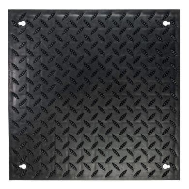 FOUNDATION Tile For Use with Work Platform Kit - Diamond-Plate Surface