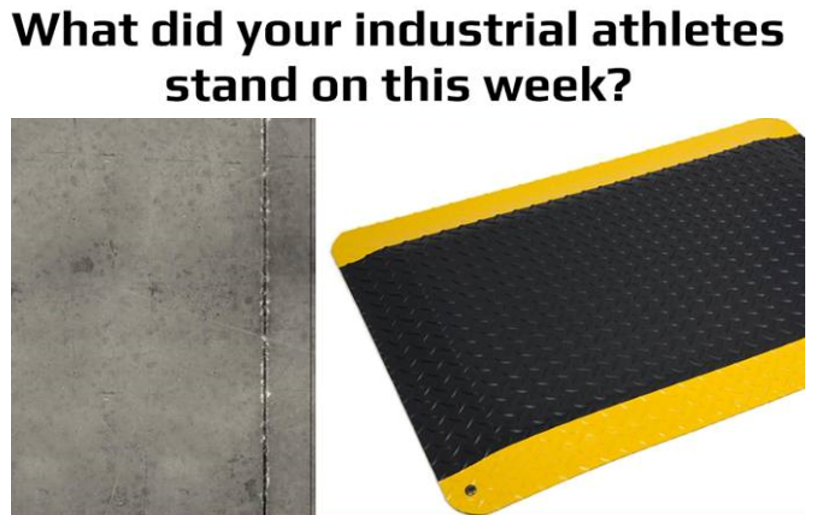 Concrete versus mat