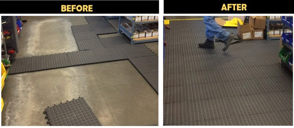 Before and after mats 4