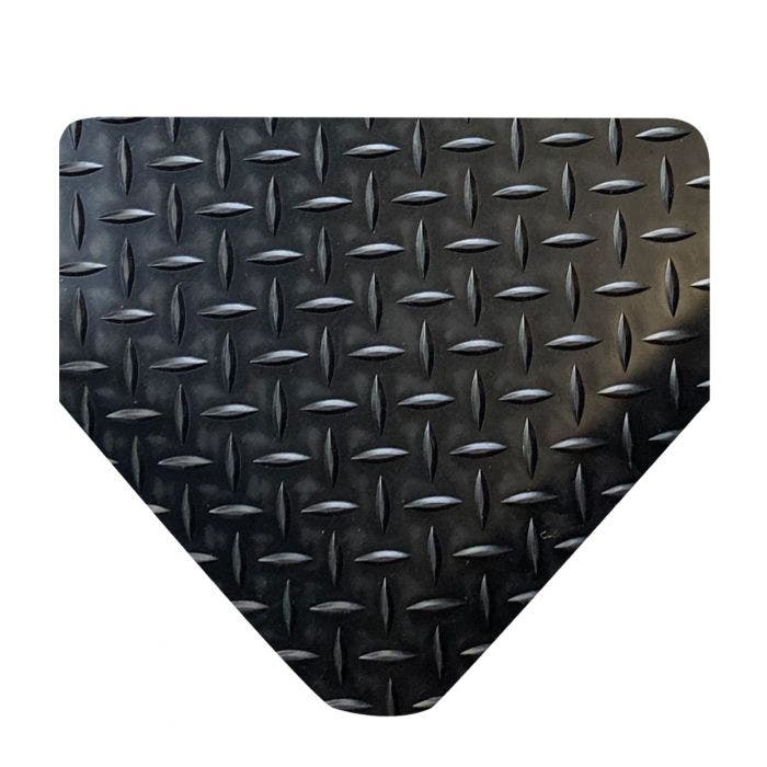Rubber Welding Mat with Diamond-Plate surface